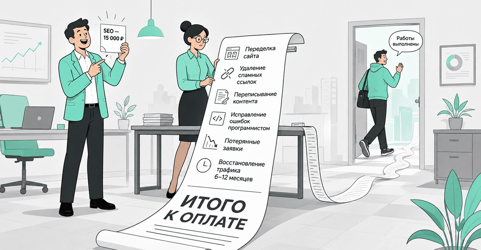 Почему дешёвое SEO обходится дороже